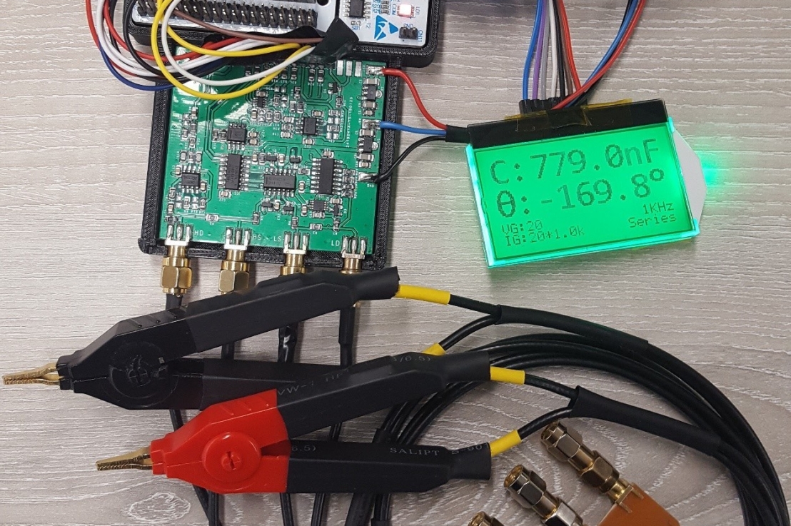 Low Cost High Accuracy STM32 FFT LCR Meter – DIY projects of an EE